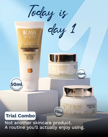 BLASK BEAUTY DAILY RADIANCE TRIAL COMBO