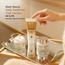 Blask Beauty Daily Radiance Trial Combo - Cleanse, Protect & Repair (Unisex & for All Skin Types) 100g