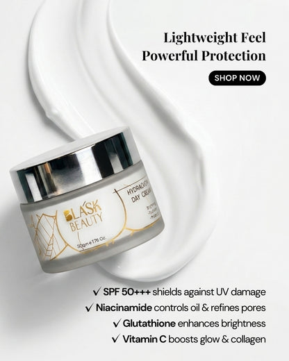 BLASK BEAUTY HYDRAGLOW DAY CREAM SPF 50+++