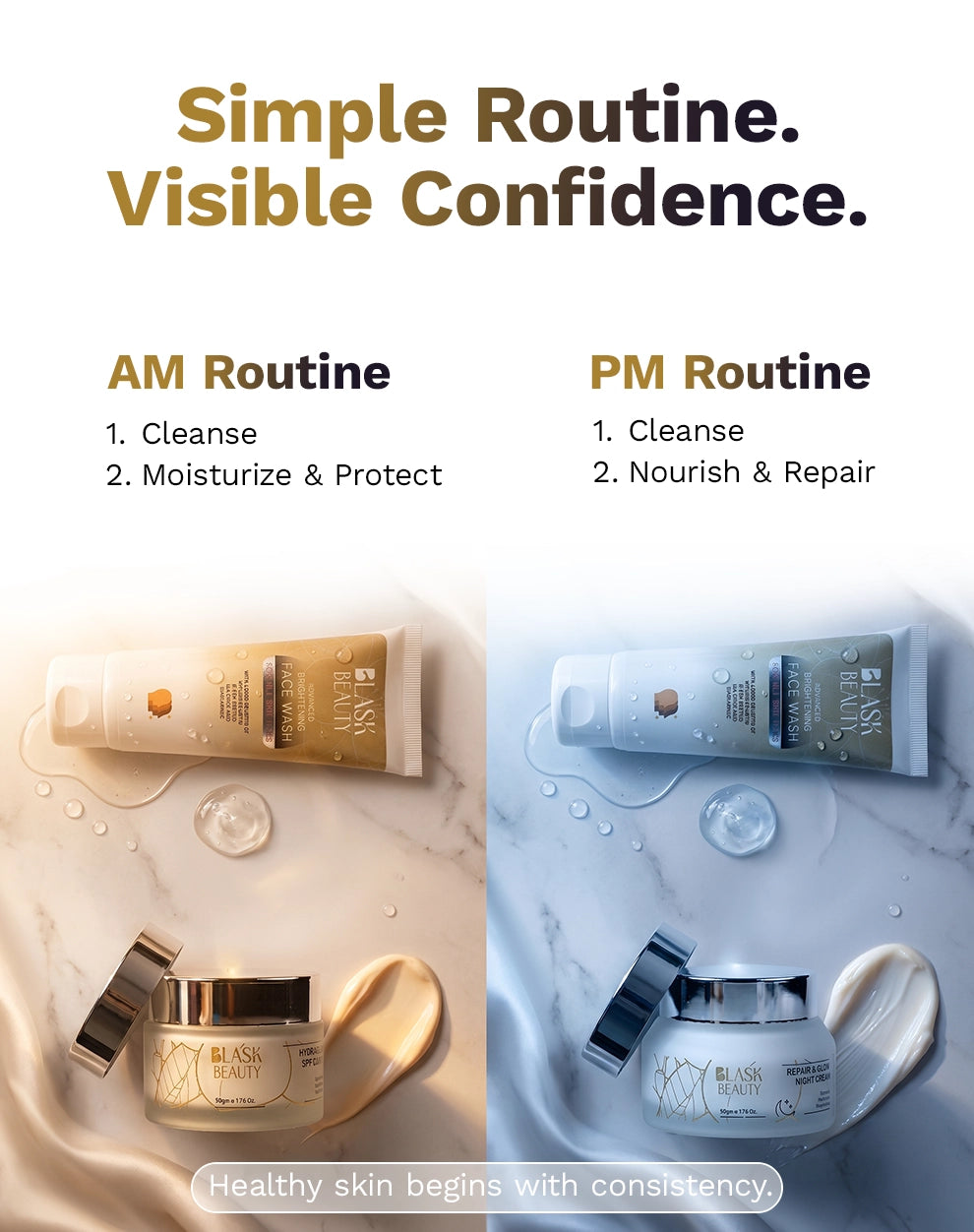 BLASK BEAUTY DAILY RADIANCE TRIAL COMBO