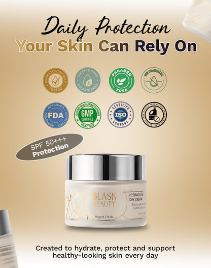 BLASK BEAUTY HYDRAGLOW DAY CREAM SPF 50+++