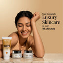 Blask Beauty Daily Radiance Combo - Cleanse, Protect & Repair (Unisex & for All Skin Types) 200g