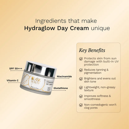 BLASK BEAUTY HYDRAGLOW DAY CREAM SPF 50+++