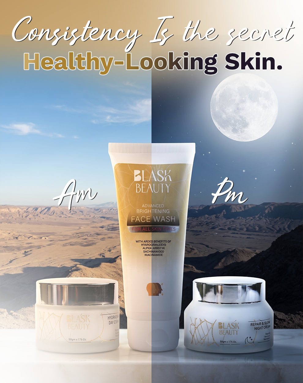 BLASK BEAUTY HYDRAGLOW DAY CREAM SPF 50+++