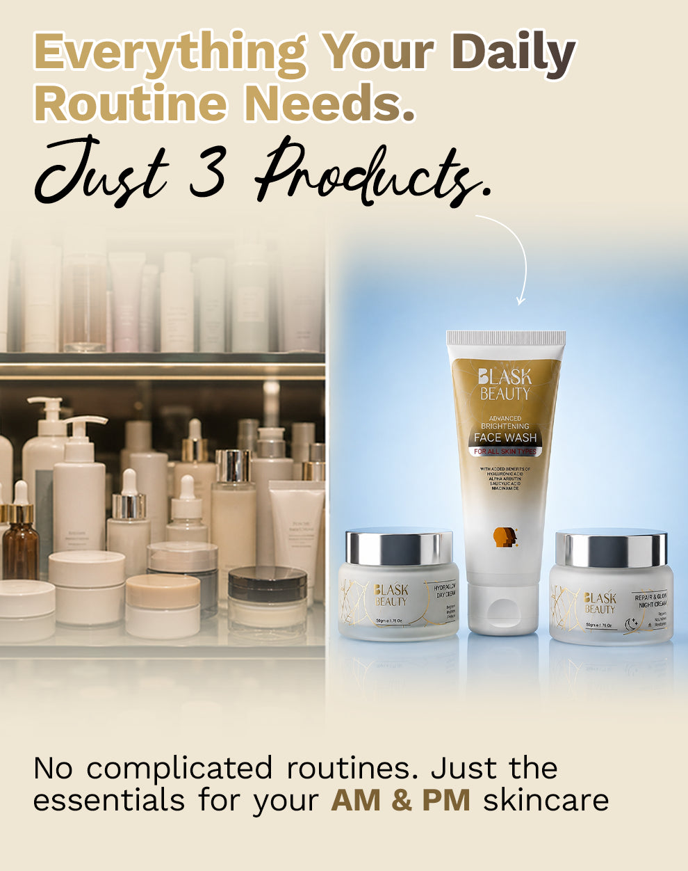 BLASK BEAUTY DAILY RADIANCE COMBO
