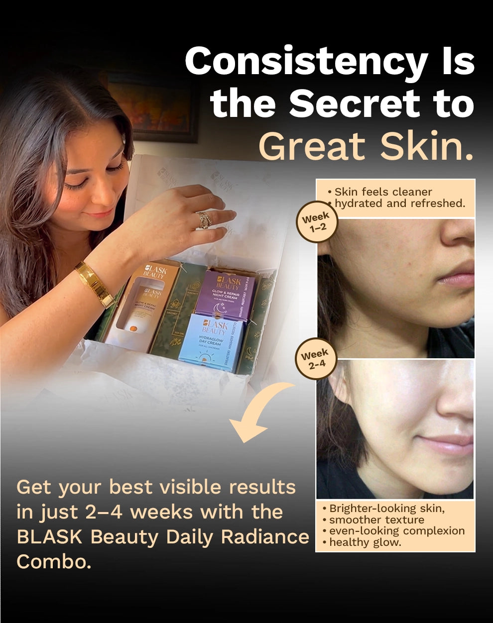 BLASK BEAUTY GLOW & REPAIR NIGHT CREAM