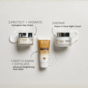 Blask Beauty Daily Radiance Trial Combo - Cleanse, Protect & Repair (Unisex & for All Skin Types) 100g