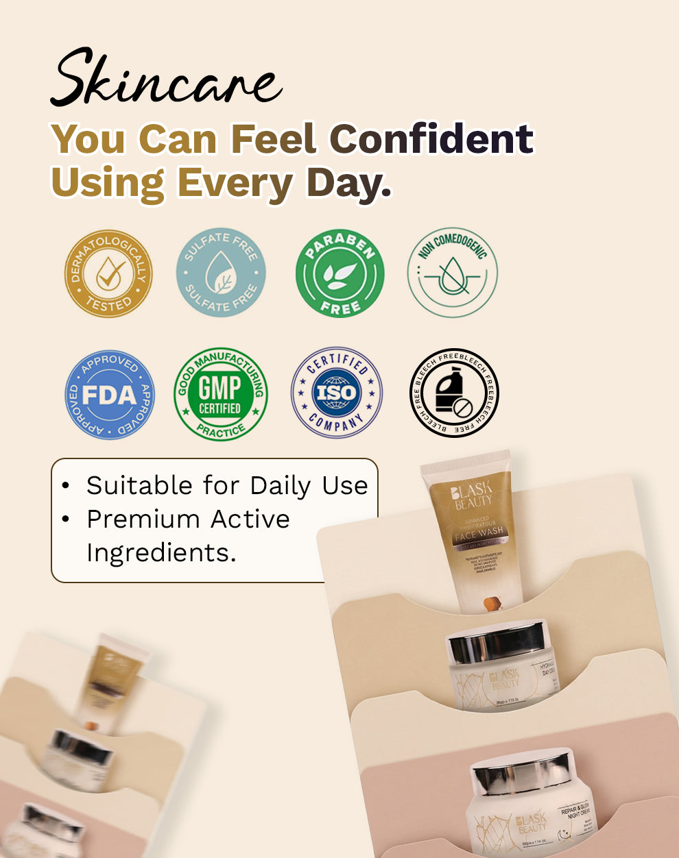BLASK BEAUTY DAILY RADIANCE COMBO
