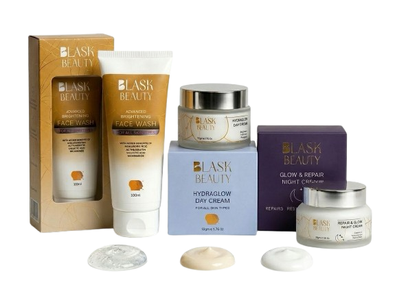 Blask Beauty Routine