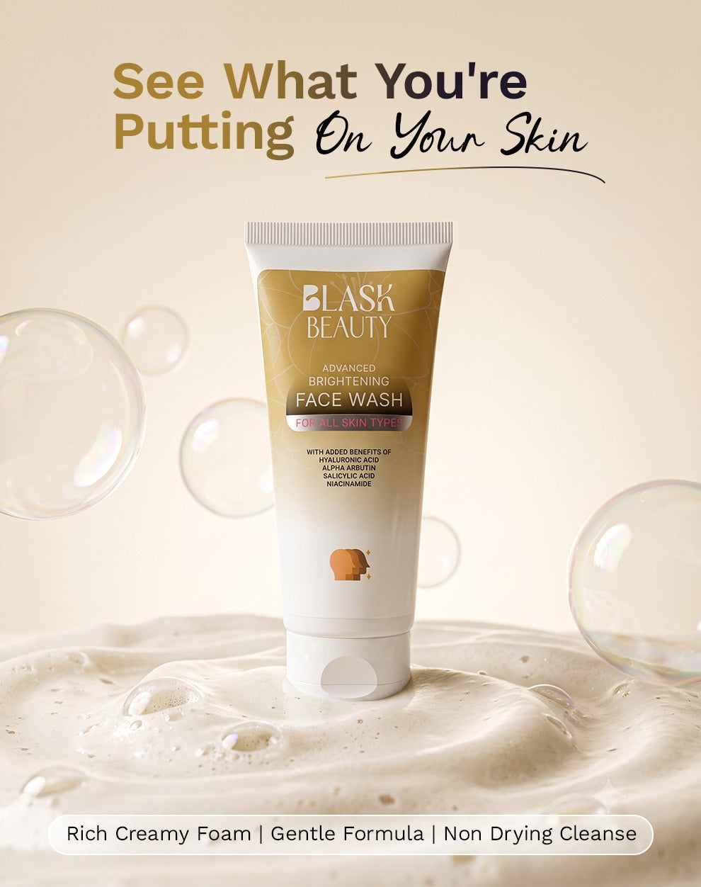 BLASK BEAUTY ADVANCED BRIGHTENING FACE WASH
